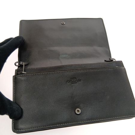  COACH コーチ ウォレットバッグ ティーローズ 12057 ブラック