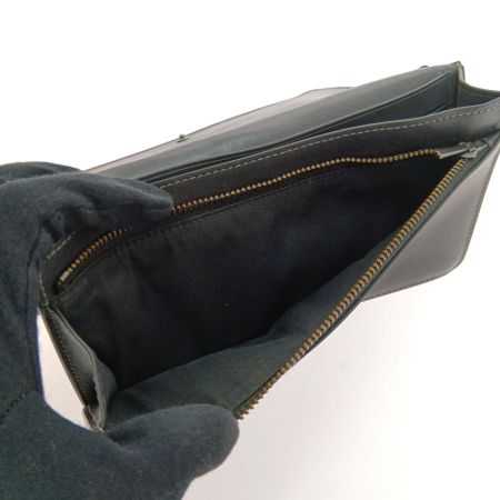  COACH コーチ ウォレットバッグ ティーローズ 12057 ブラック