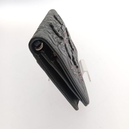  COACH コーチ ウォレットバッグ ティーローズ 12057 ブラック