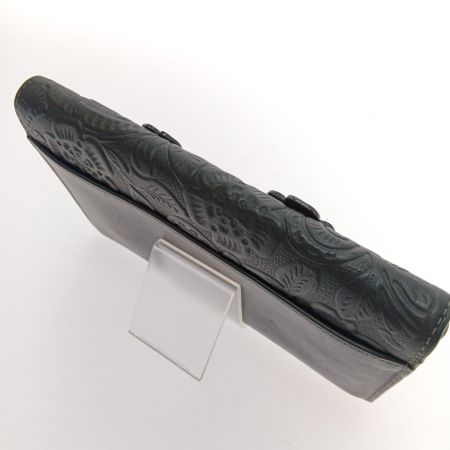  COACH コーチ ウォレットバッグ ティーローズ 12057 ブラック