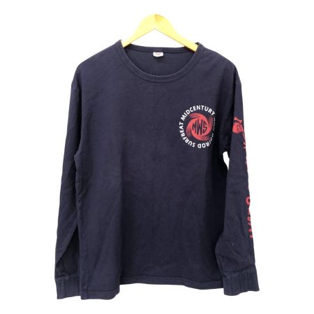  MWS エムダブルエス Tシャツ 長袖Tシャツ SIZE XL ネイビー