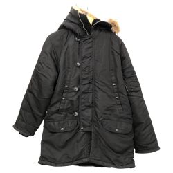 □□ 80~90s SPIEEWAK ジャケット N-3Bフライトジャケット SIZE 38(M) IDEALジッパー Golden Fleeceライン ブラック Cランク