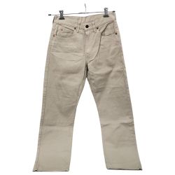 □□ 90s Levis パンツ 513-11 ピケパンツ SIZE W30×L34 日本製 95年製 古着 アイボリー Cランク