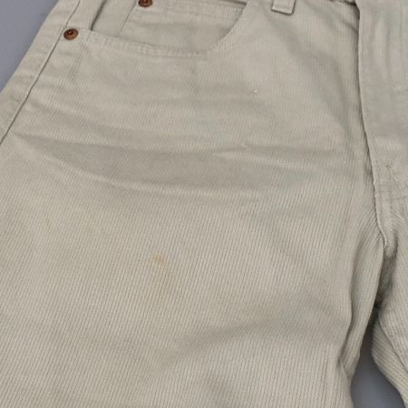  90s Levis パンツ 513-11 ピケパンツ SIZE W30×L34 日本製 95年製 古着 アイボリー