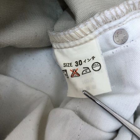  90s Levis パンツ 513-11 ピケパンツ SIZE W30×L34 日本製 95年製 古着 アイボリー