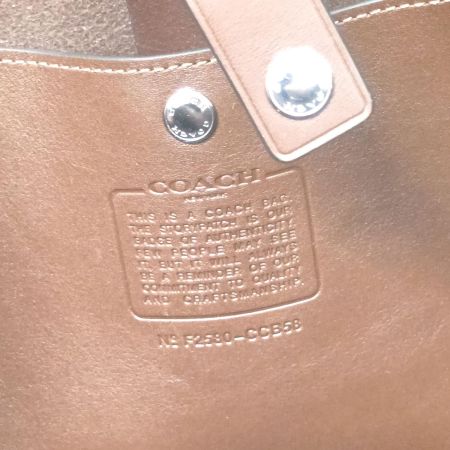  COACH コーチ ラドロー メッセンジャー バッグ CCB58 ブラウン