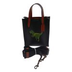 □□ COACH コーチ リレー トート バッグ 17・レキシー CCL17 ブラック Bランク