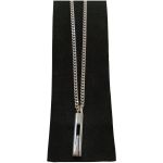 □□ GUCCI グッチ ネックレス　Gモチーフ シルバー Bランク