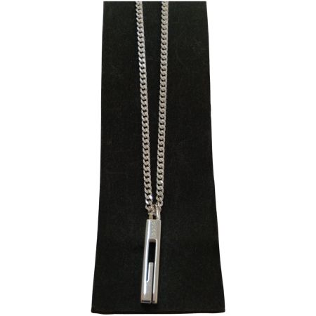  GUCCI グッチ ネックレス　Gモチーフ シルバー