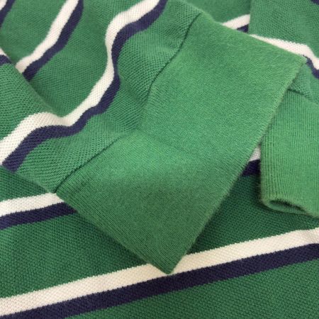  90s POLO RALPH LAUREN シャツ 長袖ポロシャツ SIZE XXL 古着 グリーン