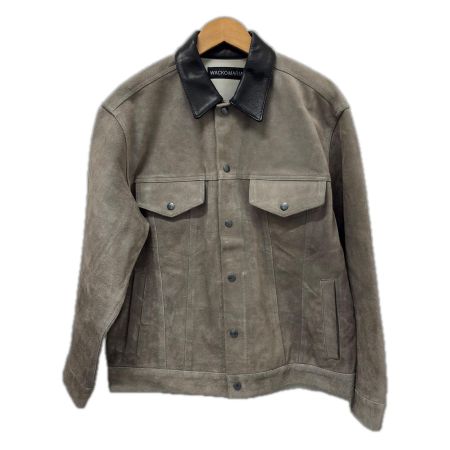  WACKO MARIA ワコマリア ジャケット スエードレザージャケット SIZE M 古着 24FW グレー