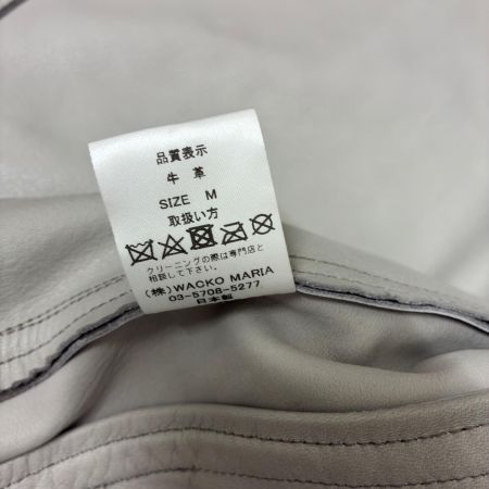  WACKO MARIA ワコマリア ジャケット スエードレザージャケット SIZE M 古着 24FW グレー