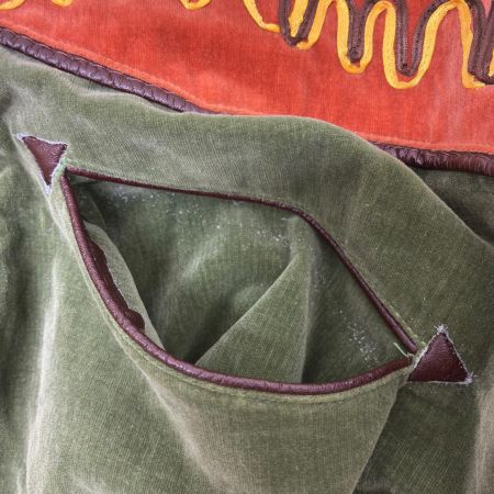  Nigel Cabourn シャツ ウエスタンシャツ 古着 size2(M) グリーン