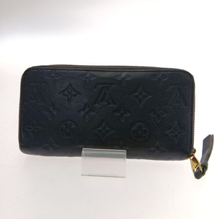  LOUIS VUITTON ルイヴィトン モノグラム アンプラント ジッピーウォレット M61864 ブラック