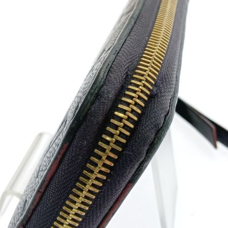  LOUIS VUITTON ルイヴィトン モノグラム アンプラント ジッピーウォレット M61864 ブラック