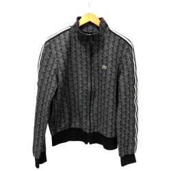 □□ LACOSTE ラコステ ジャージ トラックジャケット 古着 SIZE US:L(M相当) SH1368 ブラック Cランク