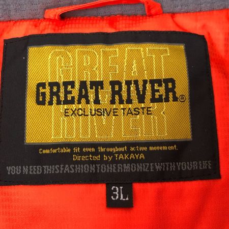  GR セットアップ 作業着 GREAT RIVER SIZE 3L GR-8061 GR-8062