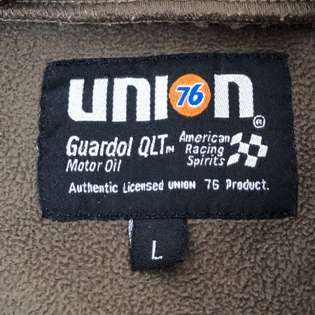  union 76 セットアップ 作業着 SIZE L  ブラウン
