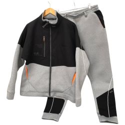 □□ sowa セットアップ 作業着 sowa G.G. SIZE LL ブラック x ネイビー Bランク