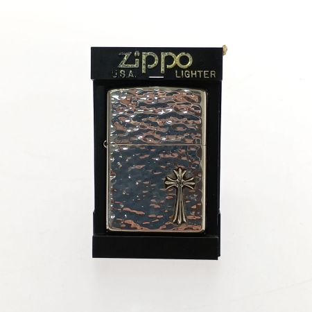   ZIPPO ジッポ　クロス　ハンマートーン