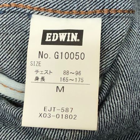  EDWIN エドウィン ジャケット デニムジャケット SIZE M  G10050 インディゴ