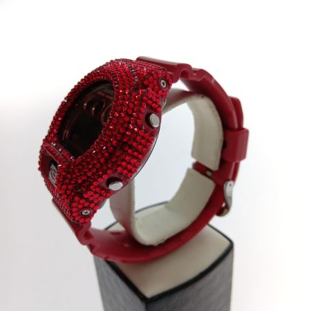  CASIO カシオ 腕時計　 G-SHOCK 　加工有り DW-6900MF レッド