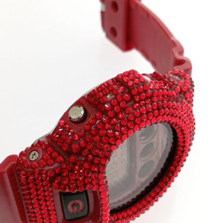  CASIO カシオ 腕時計　 G-SHOCK 　加工有り DW-6900MF レッド