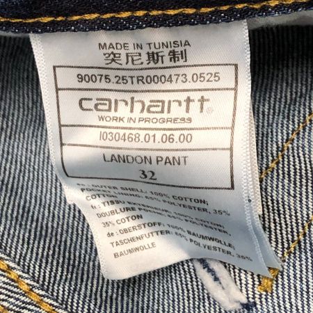  Carhartt カーハート ジーンズ ランドンパンツ SIZE W32×L30 インディゴ