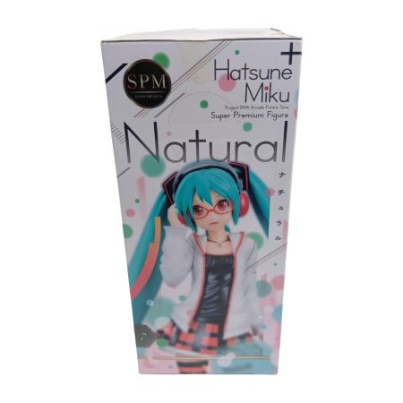  SEGA セガ フィギュア　初音ミク スーパープレミアムフィギュア ナチュラル