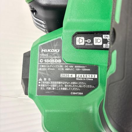 HiKOKI ハイコーキ 125mmコードレスリフォーム用丸のこ C1805DB