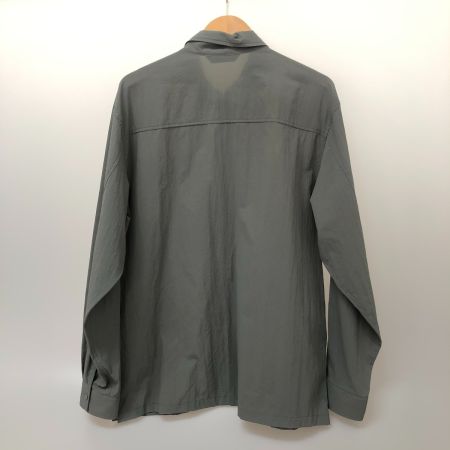  THE NORTH FACE ザノースフェイス シャツ ハイカーズシャツ SIZE L NR12501 ヒューズボックスグレー