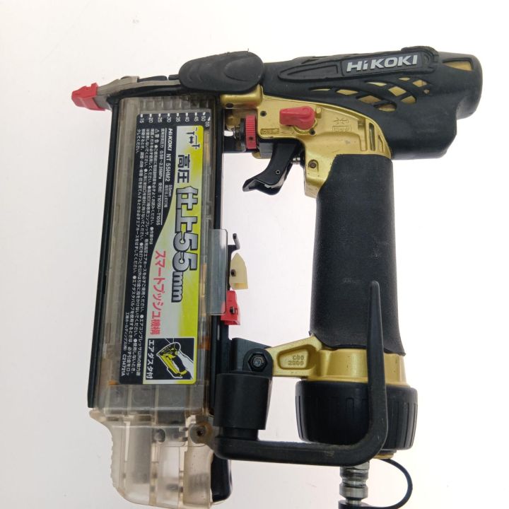 (未使用･未開封品)　HiKOKI(ハイコーキ) 旧日立工機 高圧仕上釘打機 NT55HM2 p1m72rm HiKOKI ハイコーキ 55mm高圧仕上釘打機 NT55HM2 - 中古工具・電動