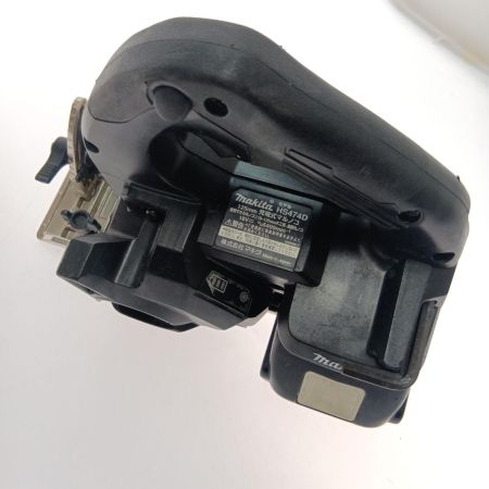  MAKITA マキタ 125mm充電式マルノコ　18Ｖ HS474D ブラック
