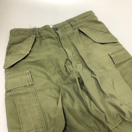  60s U.S.ARMY パンツ M-65 フィールドパンツ W79cm scovil GRIPPERジッパー 古着 オリーブ