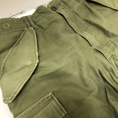  60s U.S.ARMY パンツ M-65 フィールドパンツ W79cm scovil GRIPPERジッパー 古着 オリーブ