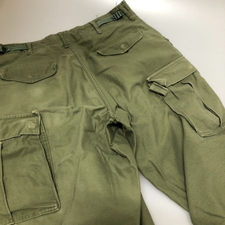  60s U.S.ARMY パンツ M-65 フィールドパンツ W79cm scovil GRIPPERジッパー 古着 オリーブ
