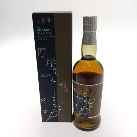 【北海道内限定発送】 厚岸 りっしゅん 2024 シングルモルトジャパニーズウイスキーPEATED 未開栓