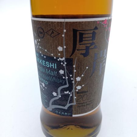 【北海道内限定発送】 厚岸 りっしゅん 2024 シングルモルトジャパニーズウイスキーPEATED 未開栓