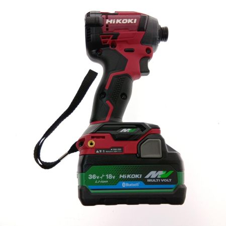  HiKOKI ハイコーキ コードレスインパクトドライバ WH36DD スコーピオンレッド