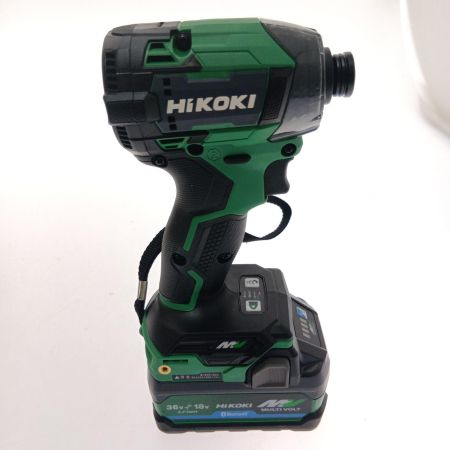  HiKOKI ハイコーキ コードレスインパクトドライバ WH36DD アグレッシブグリーン