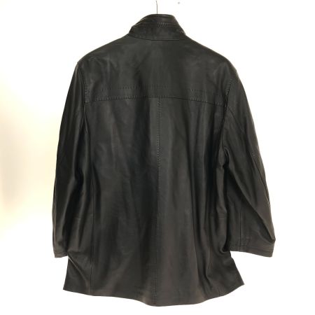  80~90s balmain ジャケット レザージャケット SIZE L 古着 ブラック