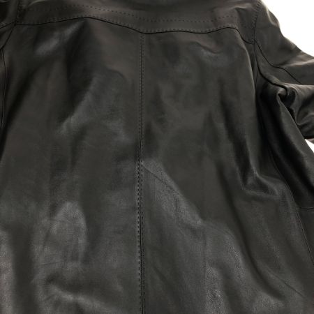  80~90s balmain ジャケット レザージャケット SIZE L 古着 ブラック