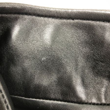  80~90s balmain ジャケット レザージャケット SIZE L 古着 ブラック