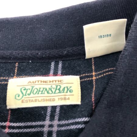  90s st john's bay シャツ ポロシャツ SIZE XL ブラック