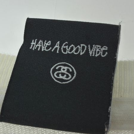  00s Old Stussy Tシャツ シャドーマン SIZE L カモフラ 古着 ホワイト