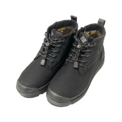 □□ Columbia コロンビア ブーツ サップランド フォー チャッカ ウォータープルーフ オムニヒートインフィニティ SIZE 24cm YU9682-010 ブラック Bランク