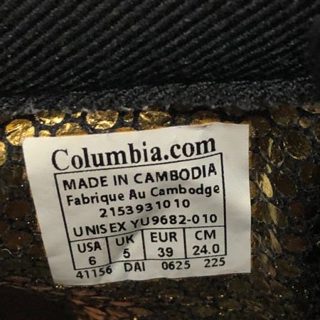  Columbia コロンビア ブーツ サップランド フォー チャッカ ウォータープルーフ オムニヒートインフィニティ SIZE 24cm YU9682-010 ブラック