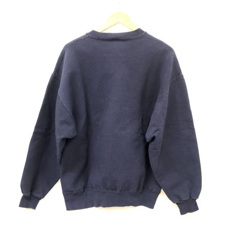  90s JERZEES スウェット トレーナー Lサイズ 古着 アメリカ製 ネイビー