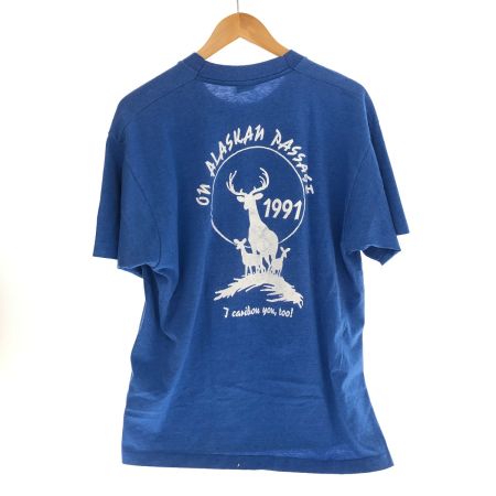  80~90s SCREEN STARS Tシャツ SIZE XL 古着 ブルー