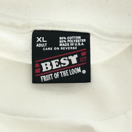  90s FRUIT OF THE LOOM Tシャツ SIZE XL 古着 ホワイト